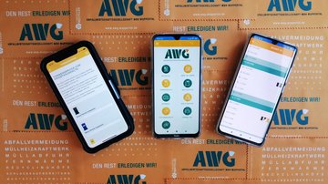 Ab sofort ist die neue AWG-App für Smartphones und Tablets verfügbar. Der Download für iphone und iPad im AppStore beziehungsweise für Smartphones auf Android-Basis bei Google Play ist kostenfrei. 