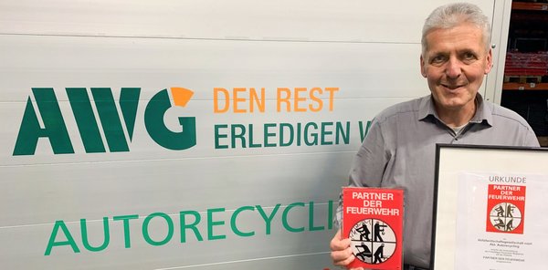 Dirk Matychowiak, langjähriger Betriebsleiter des AWG-Autorecyclings.